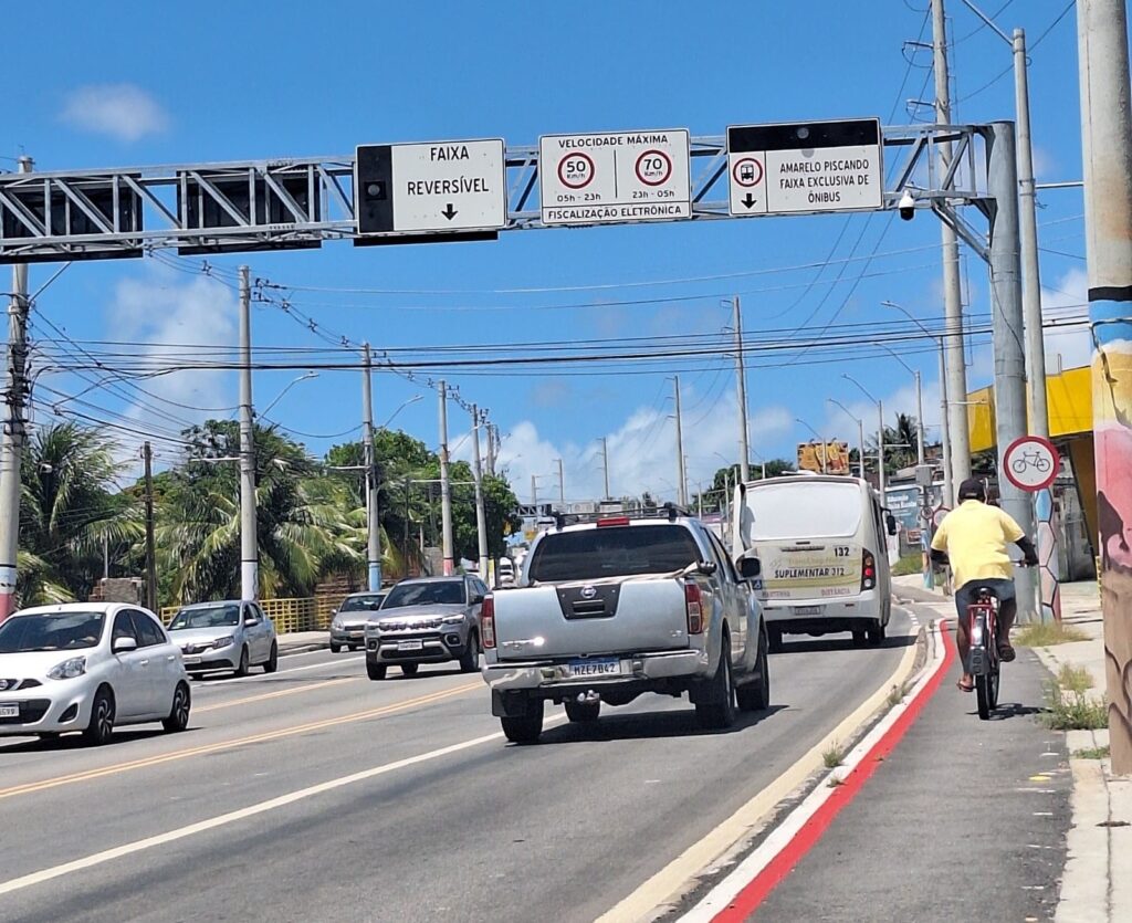 Com Ponte de Igapó Liberada STTU informa novos horários da Faixa Reversível na Avenida felizardo Moura.