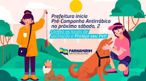Parnamirim realiza Pré-Campanha Antirrábica próximo sábado, dia 2