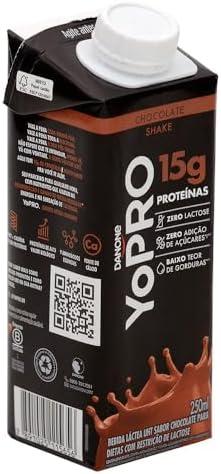         YoPRO Bebida Láctea UHT Chocolate 15g de proteínas 250ml - 12 unidades       