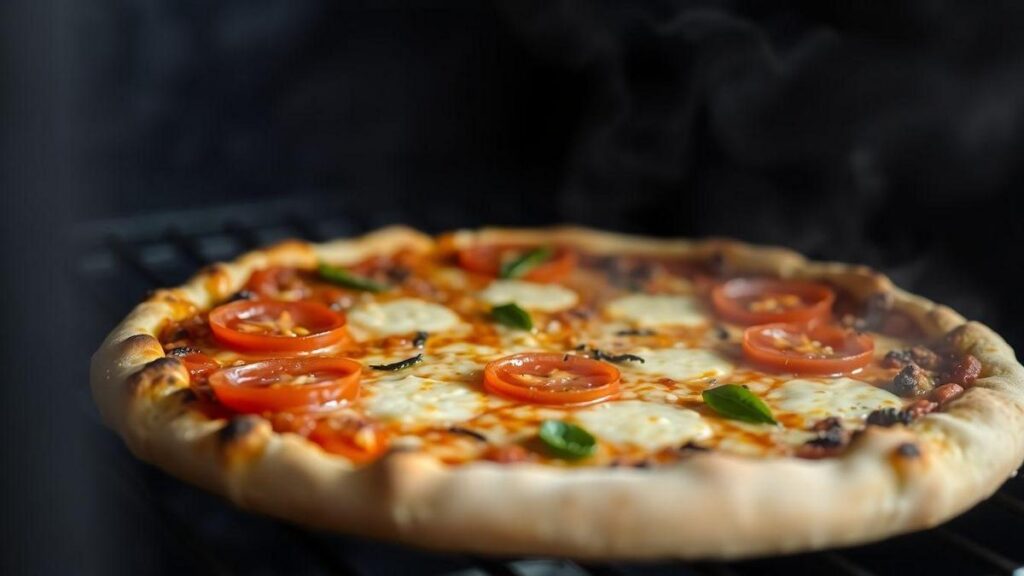 Massa de Pizza de Frigideira irresistivelmente crocante e macia pronta em poucos minutos sem forno nem sovar com poucos ingredientes
